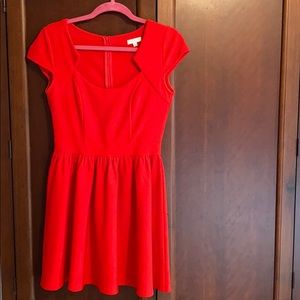 Jun & Ivy Red Dress